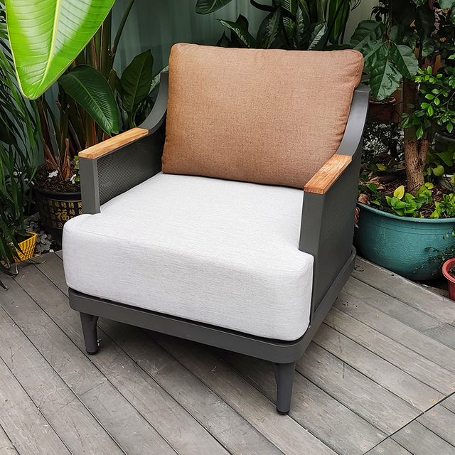 Коммерческий индивидуальный диван из алюминиевого сплава