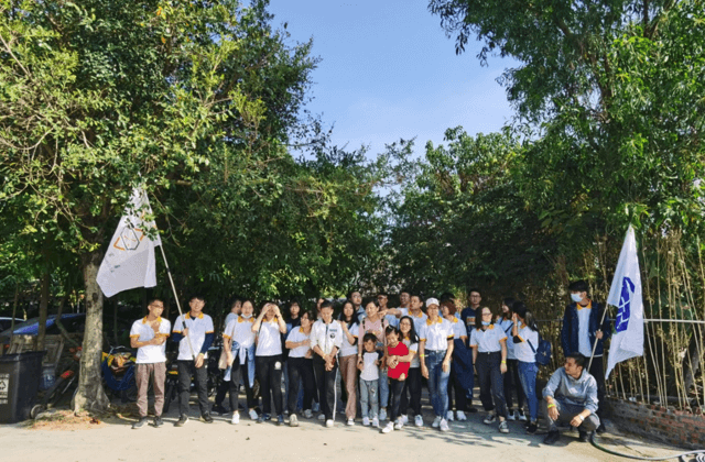 Наша совместная работа в парке Дафушань в 2020 году